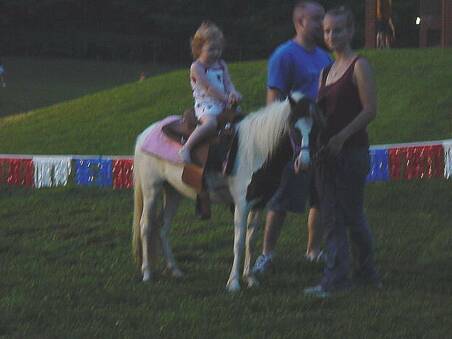 Sioux and Steph and Happy Child ~ at a July 4th event ~ 2001